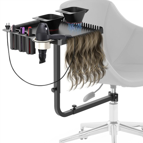 Salon hairstylist tray metal - hairstylist, tray,