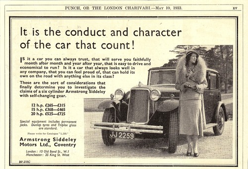 1933 advert for - 1933,