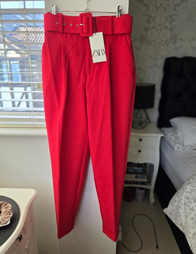 Zara red high - red, rise