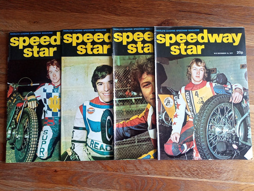 Speedway star magazines - speedway, x4
