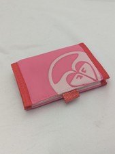 Quiksilver Wallet Y2K Vintage Surfer Pink Flower Folding Trifold
