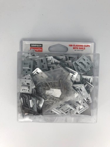 Simpson 100 cladding clips - simpson,