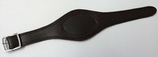 Rank Wrist Strap Dark Brown Leather Officers / WO1 Insignia Rank & NCO  - NEW