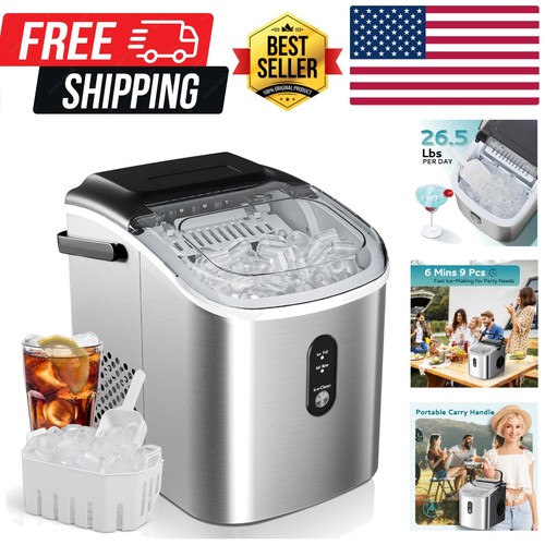 Portable ice machine - ice,