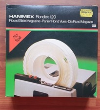 Hanimex Rondex Rotary Round Carousel 120 Slide Magazine for 35mm slides Boxed