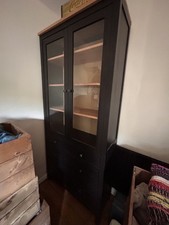 IKEA HEMNES Glass Doors Cabinet and Drawers Excellent Condition