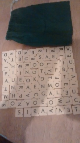 Scrabble tiles letters - letters, 88