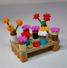 Lego flower market stall - flower,