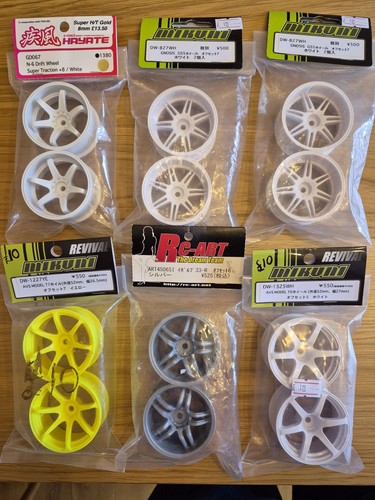 Drift wheels job lot 10 - rc,