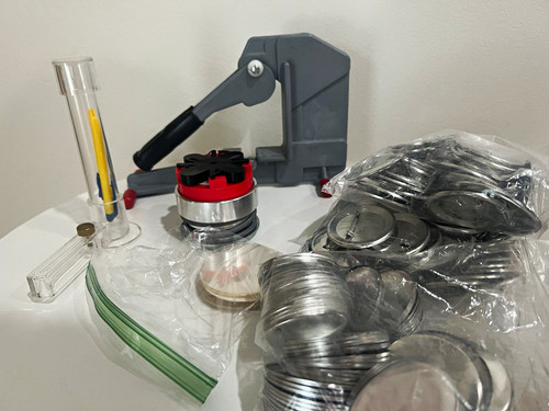 Button maker machine kit - button,
