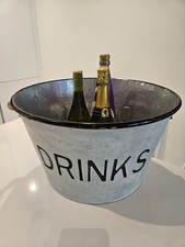 Metal ice bucket - metal,