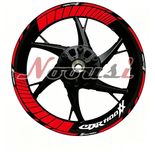 Motorcycle wheel rim stickers - wheel,