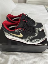 Nike Air Max 1 Nike ID Nike By You Elephant Print Glow In The Dark UK9 2013