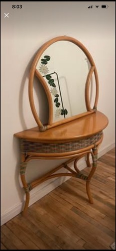 Vintage dressing table with - table,
