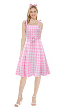 80's 90's Retro Barbie Fancy Dress Costume - XL (FD102)