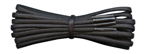 Black round waxed - 3/3.5,
