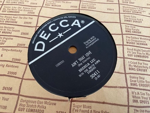 Brenda lee ain - ain't, that