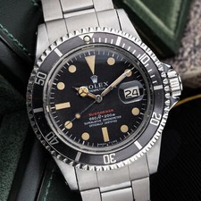 Rolex Submariner Date ‘Red Line’ Mark V Feet-First Ref. 1680 Vintage 1969 Watch