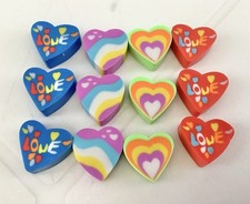 49 X Packs of 12 Mini Erasers