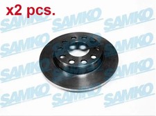 X2 PCS REAR BRAKE DISC ROTOS
