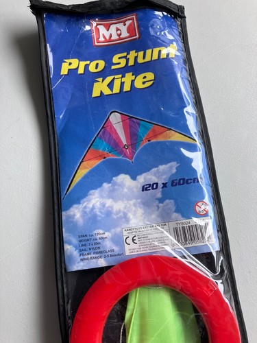 Stunt kite120x60cm wind - my,