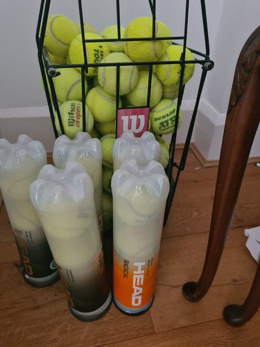 Used tennis balls for dogs - used,