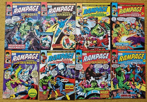 Marvel comics rampage set - uk,