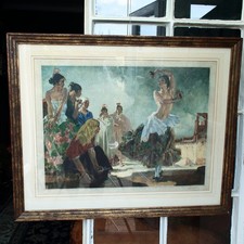 Russell Flint Print A Spanish