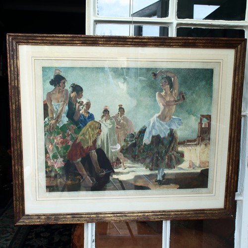 Russell flint print spanish - russell,