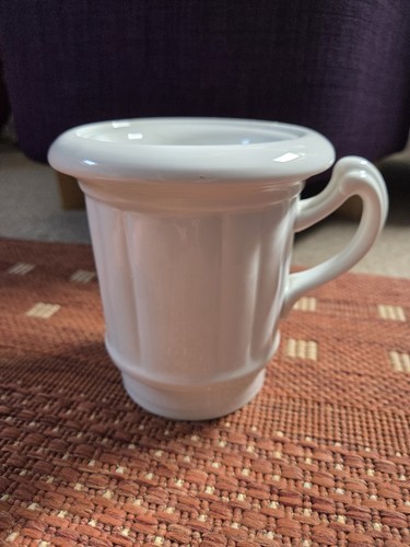 Shaving mug drainage - mug,