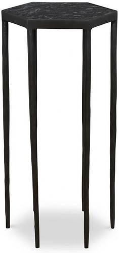 Aviary hexagonal marble iron - hexagonal,