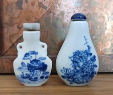 Two Chinese Blue And White