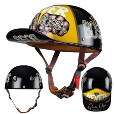 Round Open Face Helmet