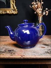 Vintage Cobalt Blue Stoneware