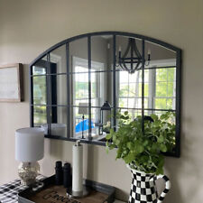 Large Arch Mirrors Window Style Wall Mirror Home Decor Rustic Art Room Hallway