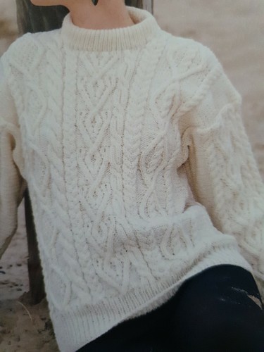Knitting pattern ladies aran - pattern,