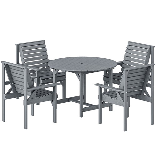 Outsunny garden dining set - garden,