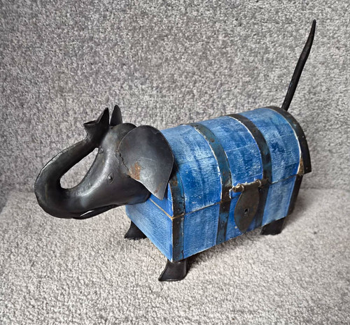 Vintage elephant wooden - vintage,