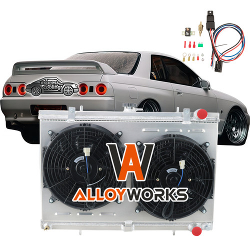 Row radiator shroud fan - row,
