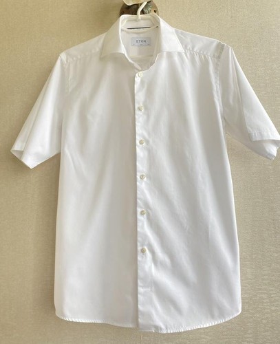 Men eton shirt white - men,