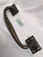 Large Antique 9" Victorian Solid Bronze Door Pull Handle Architectural Salvage