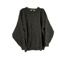 Mens Aran Sweater Market Wool