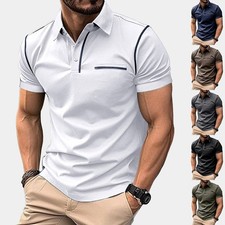 Mens Short Sleeve Polo Shirts