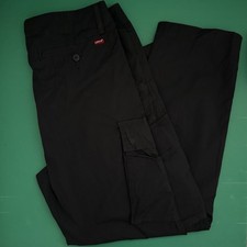 Levi's W33 L30 XX Cargo Taper Pants - Dark Grey/Black Utility Trousers