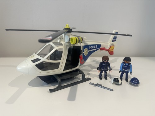 Playmobil police helicopter - playmobil,