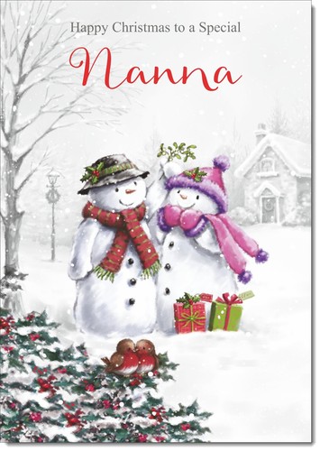 Doodlecards nanna christmas - nanna,