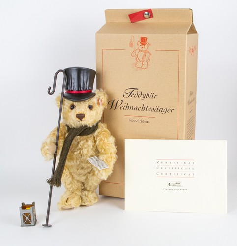 Steiff christmas caroller - 'christmas,