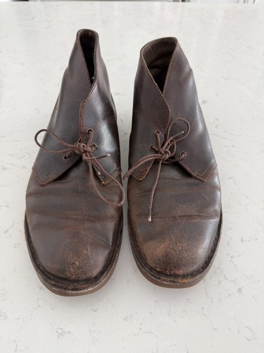Clarks mens bushacre brown - clarks,