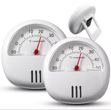 2x Magnetic Thermometer Fridge