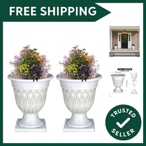 Large urn plant - large, stand